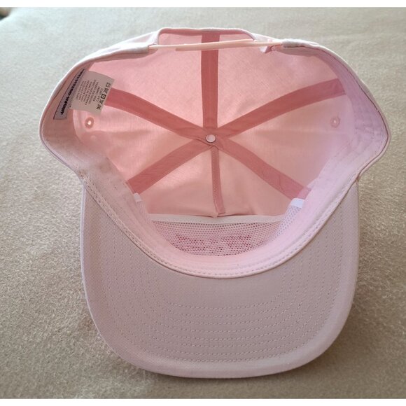 Urban Outfitters Embroidered He’s Not Good Enough For You Baseball Cap Pink NWOT - Picture 5 of 7